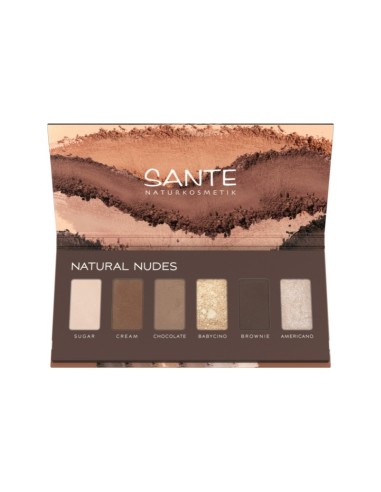 SOMBRA OJOS PALETA 6 COLORES NUDY SHADES