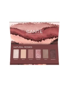 SOMBRA OJOS PALETA 6 COLORES ROSY SHADES SANTE 2