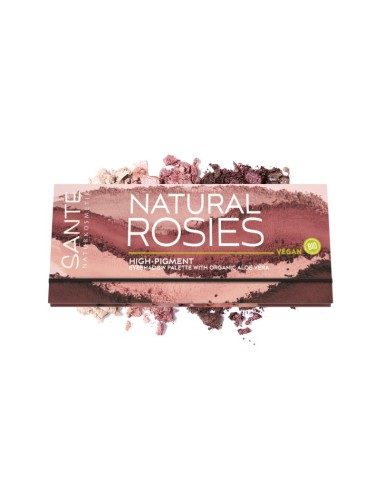 SOMBRA OJOS PALETA 6 COLORES ROSY SHADES SANTE