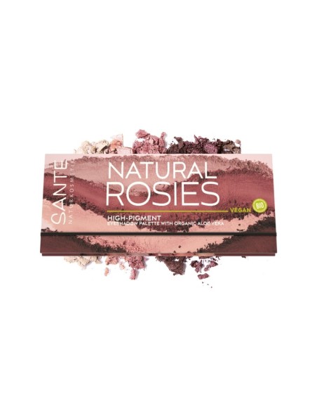 SOMBRA OJOS PALETA 6 COLORES ROSY SHADES SANTE