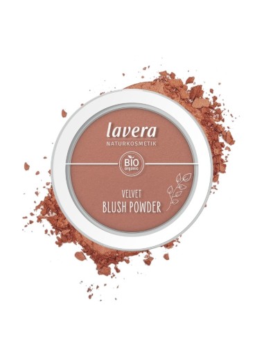 COLORETE POLVO VELVET 03 TERRACOTA NUDE LAVERA | NATURCOSMETIKA
