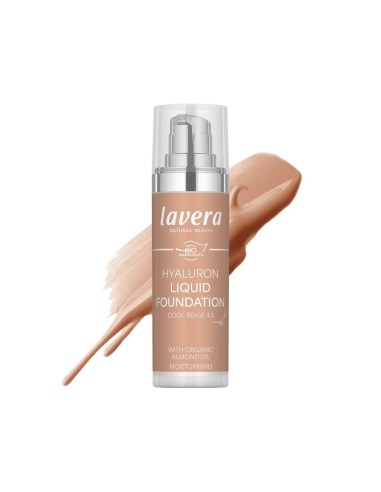 MAQUILLAJE FLUIDO HYALURON 4.5 COOL BEIGE LAVERA
