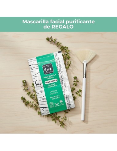 KIT 6 uds ESPUMA LIMPIADORA + 6 uds MASCARILLA FACIAL NATURABIO