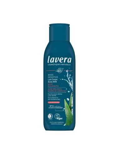 LECHE CORPORAL RICA & NUTRITIVA BASIS SENSITIVE LAVERA