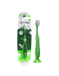 CEPILLO DENTAL NIÑOS 6.900 DINOSAURIO VERDE
