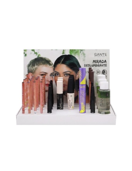 DISPLAY MAQUILLAJE OJOS 30 und SANTE 10%dto