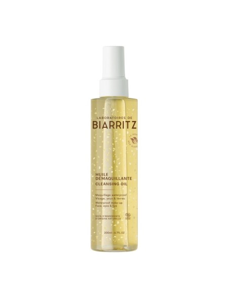 ACEITE FACIAL DESMAQUILLANTE CARA, OJOS Y LABIOS LAB BIARRITZ
