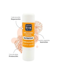 BALSAMO LABIAL NUTRITIVO CALENDULA VAINILLA