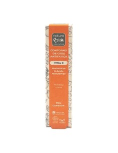 CONTORNO OJOS ANTIFATIGA VITAL C PREBIOTICOS & ACIDO HIALURONICO NATURABIO COSMETICS 2