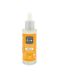 SERUM FACIAL HIDRATANTE VITAL C PREBIOTICOS & ACIDO HIALURONICO NATURABIO COSMETICS