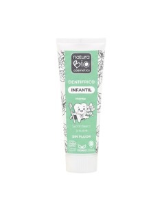 DENTIFRICO INFANTIL 75ml CON FLUOR  MENTA NATURABIO