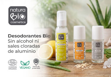 Desodorante naturales de NaturaBIO Cosmetics