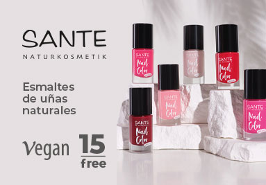 Esmaltes de u&ntilde;as naturales Sante
