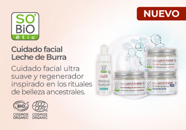 Cuidado facial leche de Burra de SO'BiO