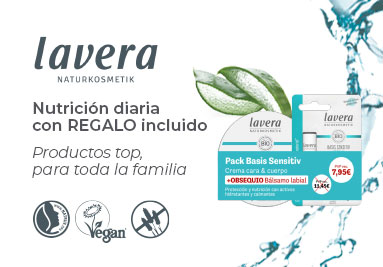 Pack Basis Sentivi, promoci&oacute;n lavera